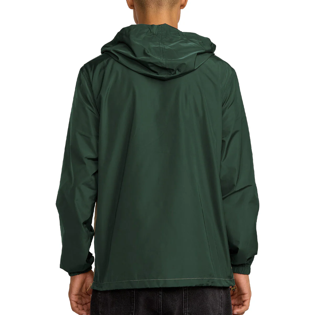 RVCA Meyer II Packable Anorak Jacket - Hunter Green - Image 2
