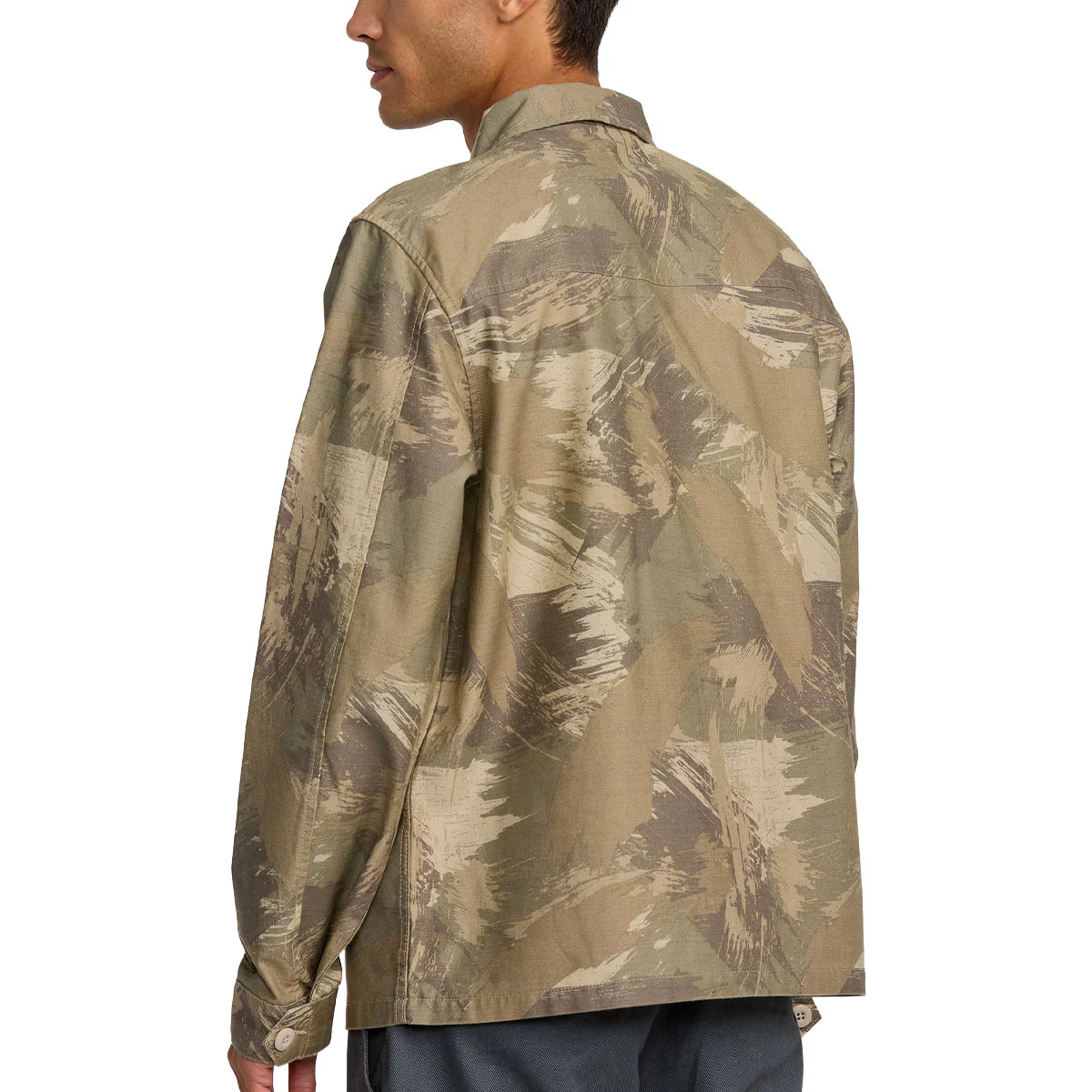 RVCA Mil Jacket - Khaki Camo - Image 2