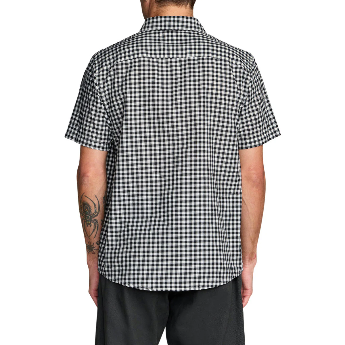 RVCA Overspray Shirt - Black/White - Image 2