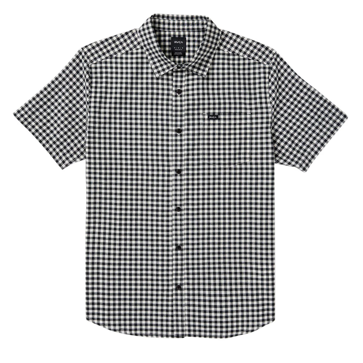 RVCA Overspray Shirt - Black/White - Image 5