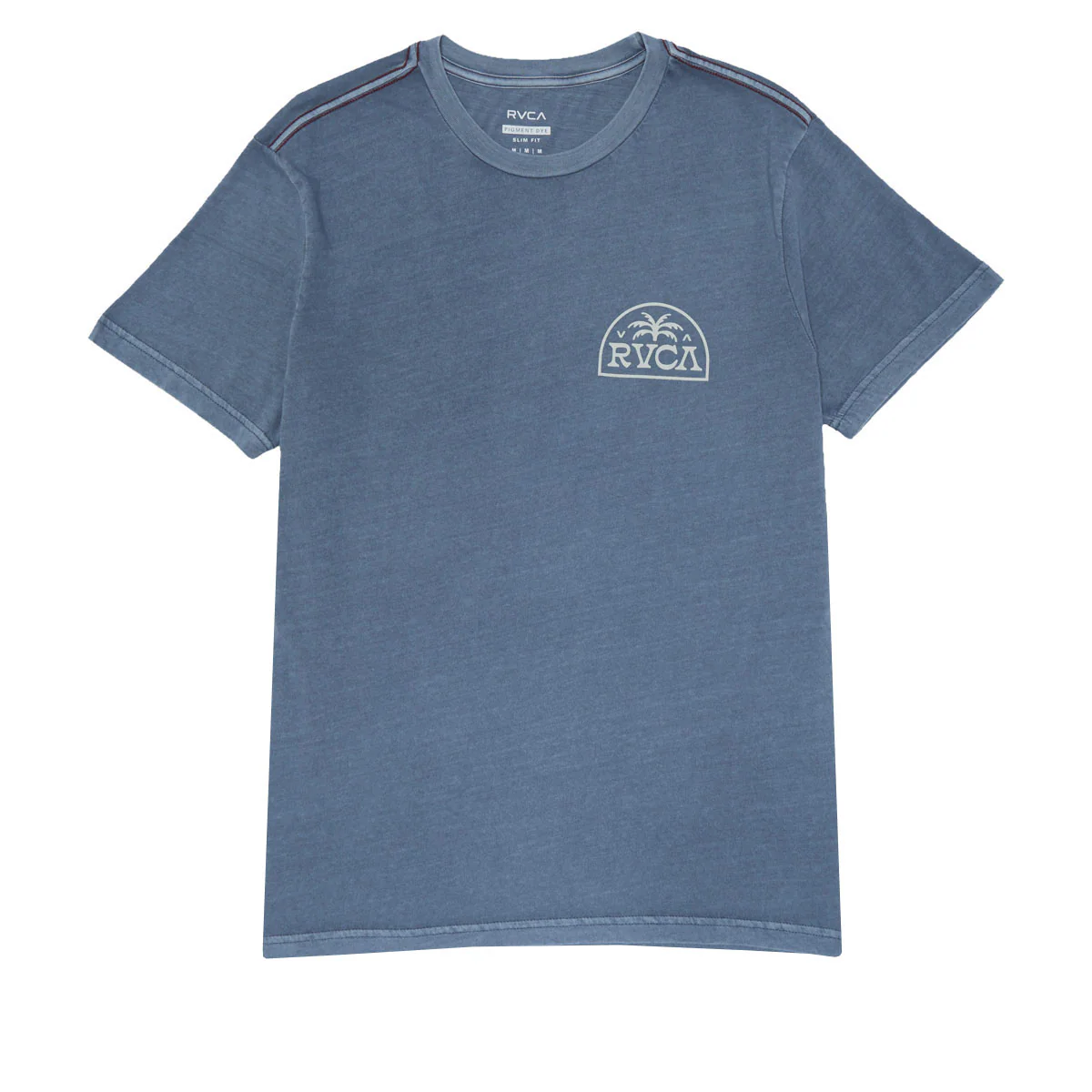 RVCA Palm Serif T-Shirt - Vintage Navy - Image 2