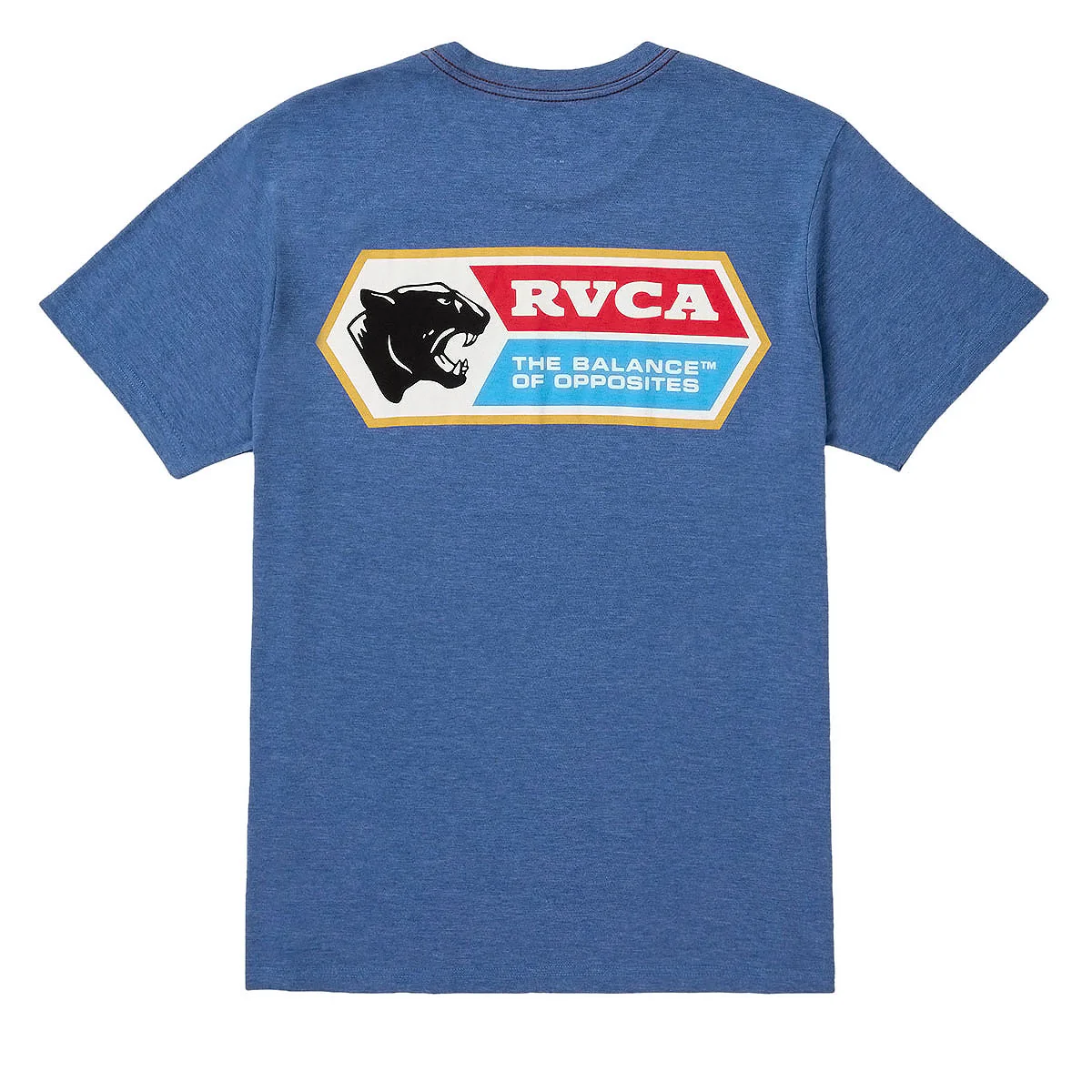 RVCA Pantero T-Shirt - Indigo - Image 2