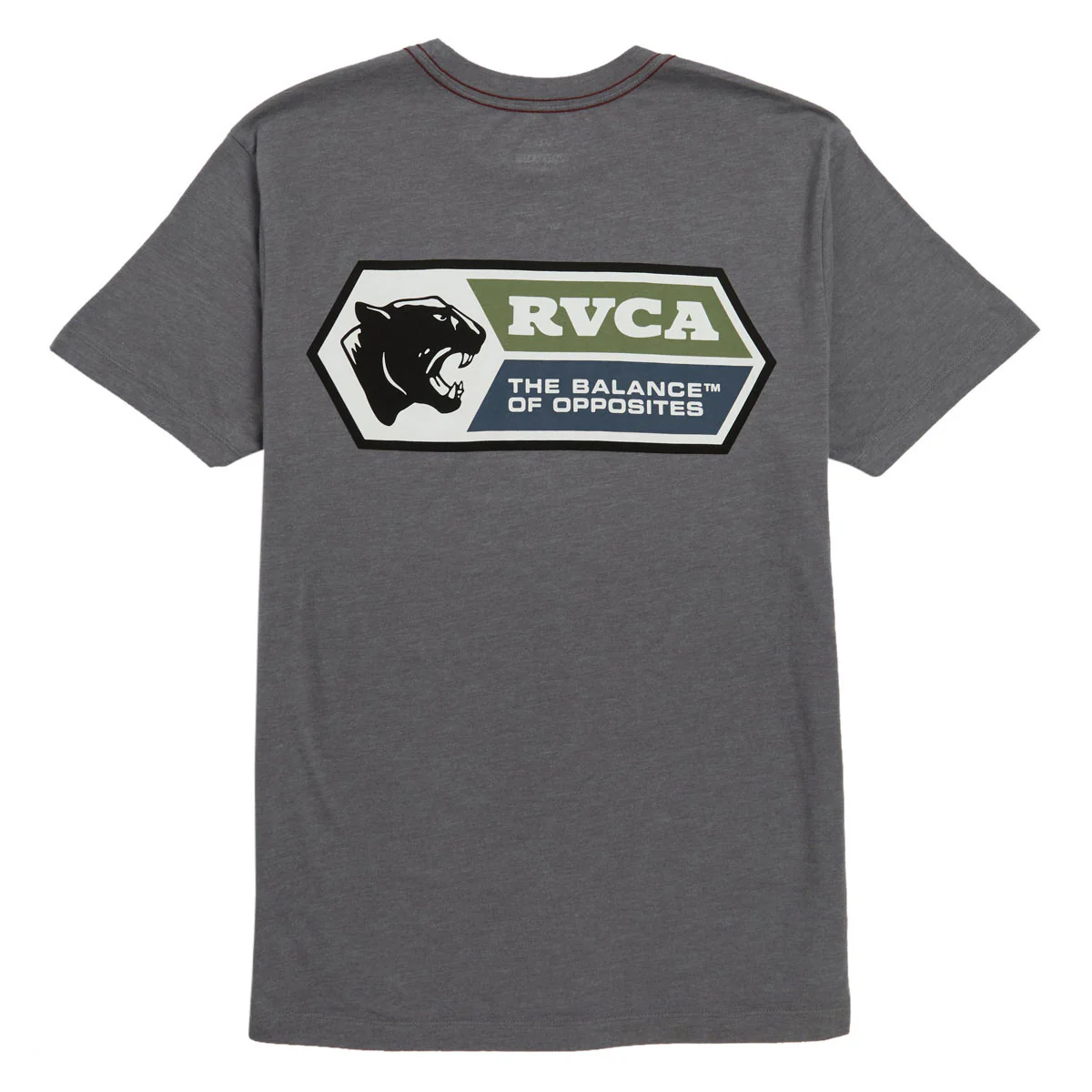 RVCA Pantero T-Shirt - Smoke - Image 2