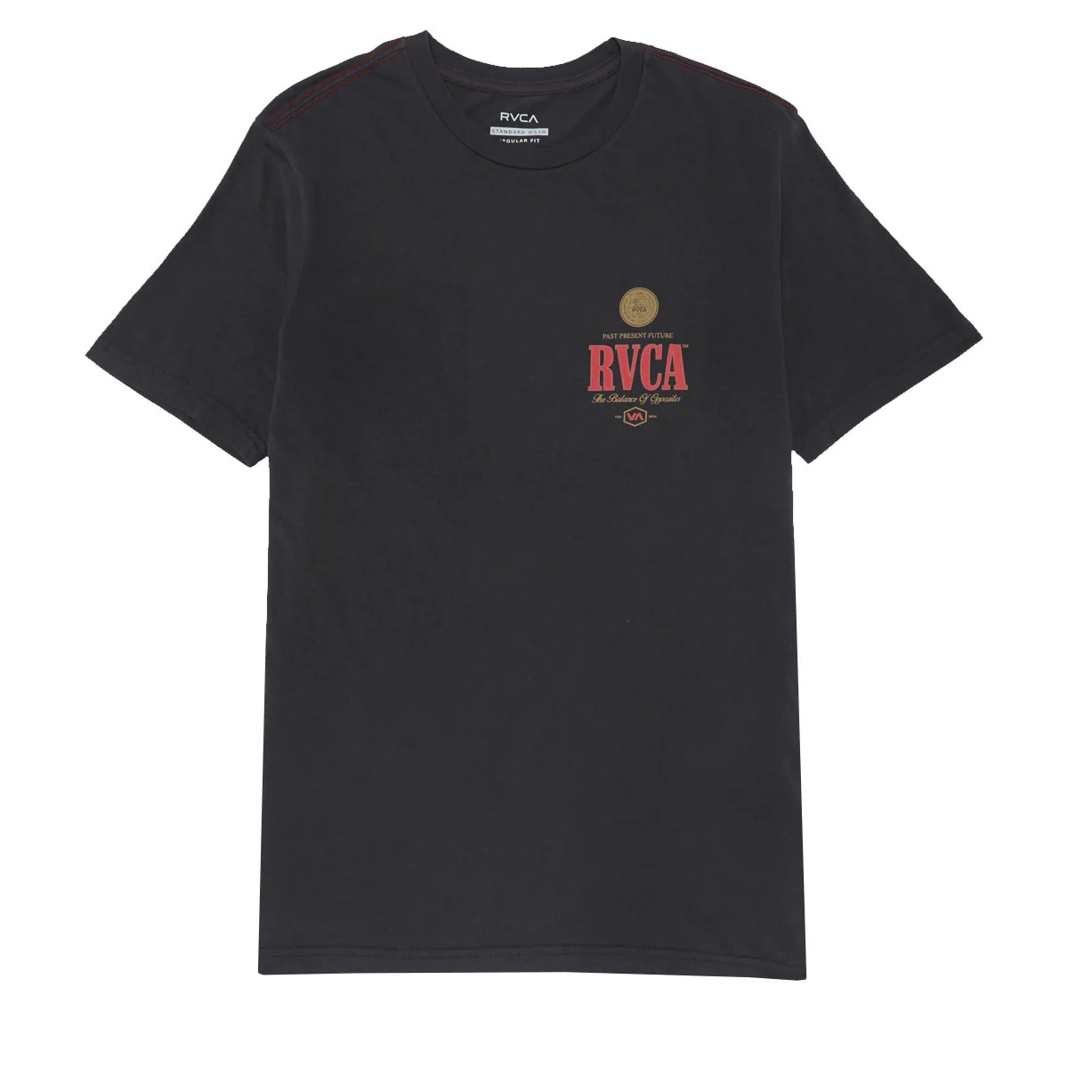 RVCA Philsner T-Shirt - Pirate Black - Image 2