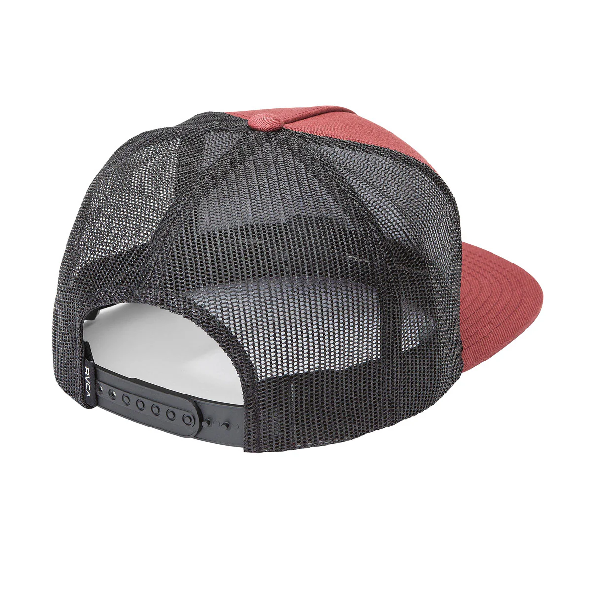 RVCA Platform Snapback Hat - Red Earth - Image 2