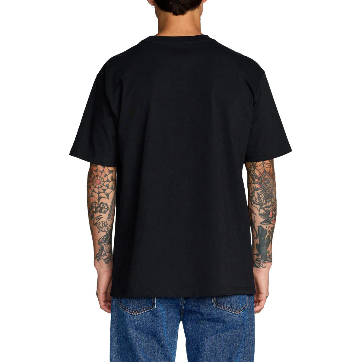 RVCA Ratnest T-Shirt - Black - Image 3