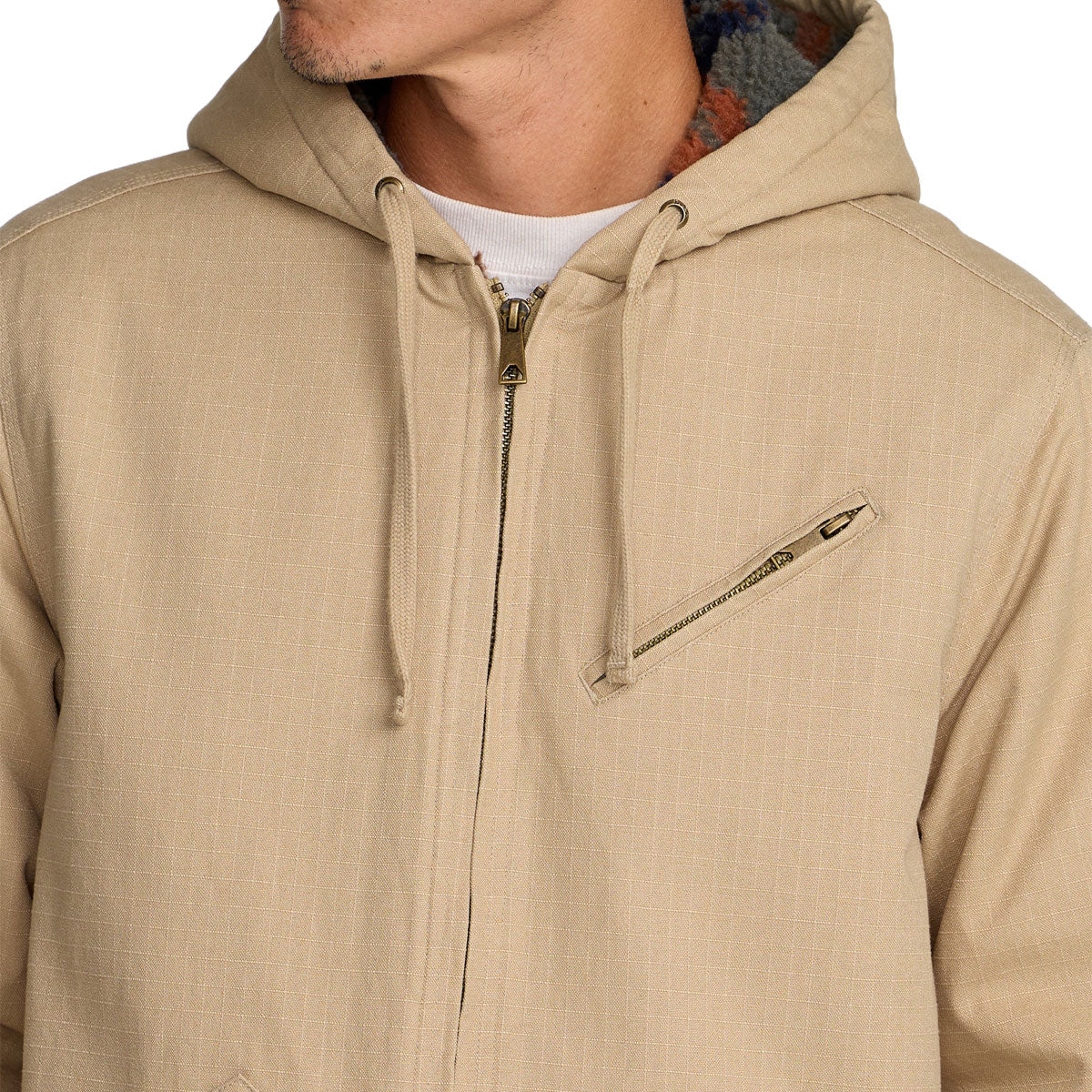 RVCA Sonoraed Jacket - Khaki - Image 4