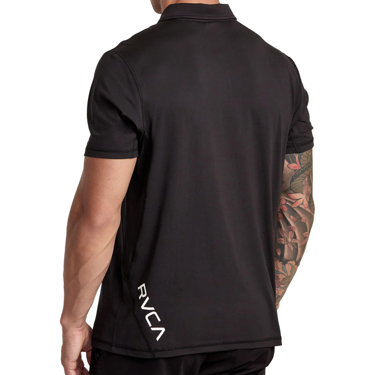 RVCA Sport Vent Polo Shirt - New Black - Image 5