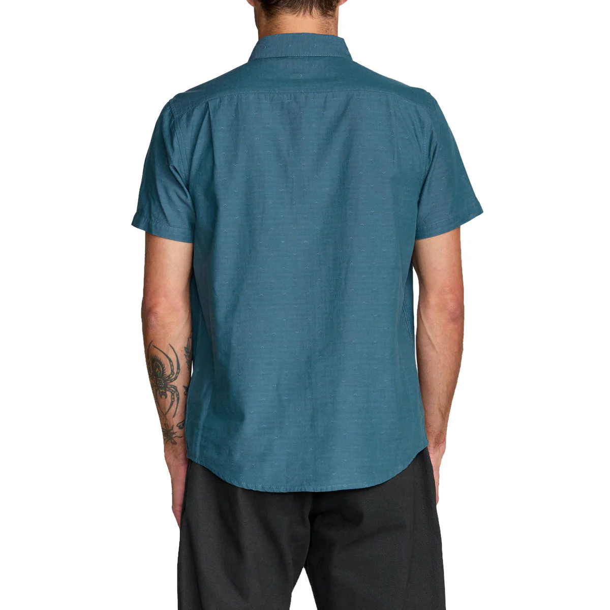 RVCA Thatll Do Dobby Shirt - Atlantic - Image 2