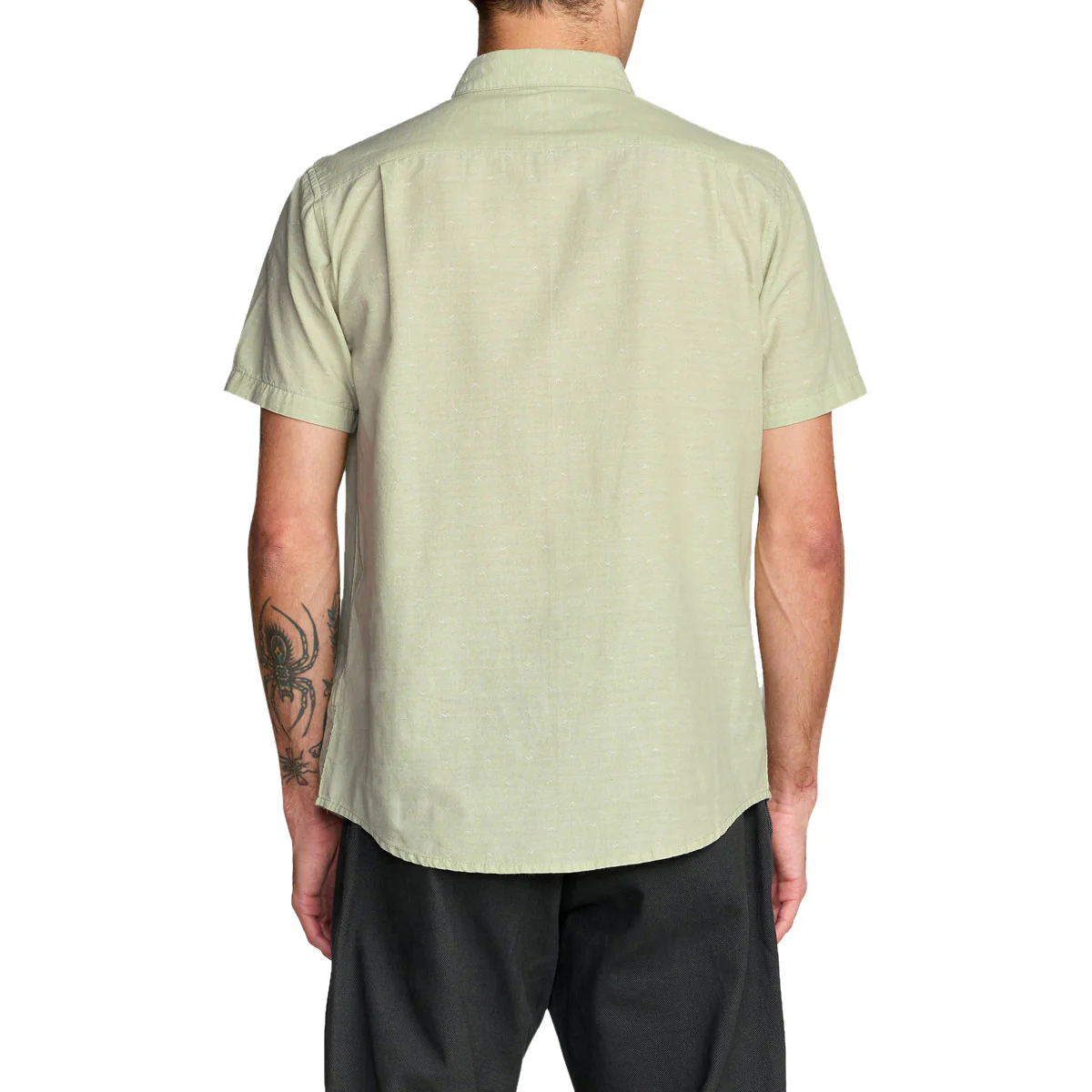 RVCA Thatll Do Dobby Shirt - Laurel Green - Image 2