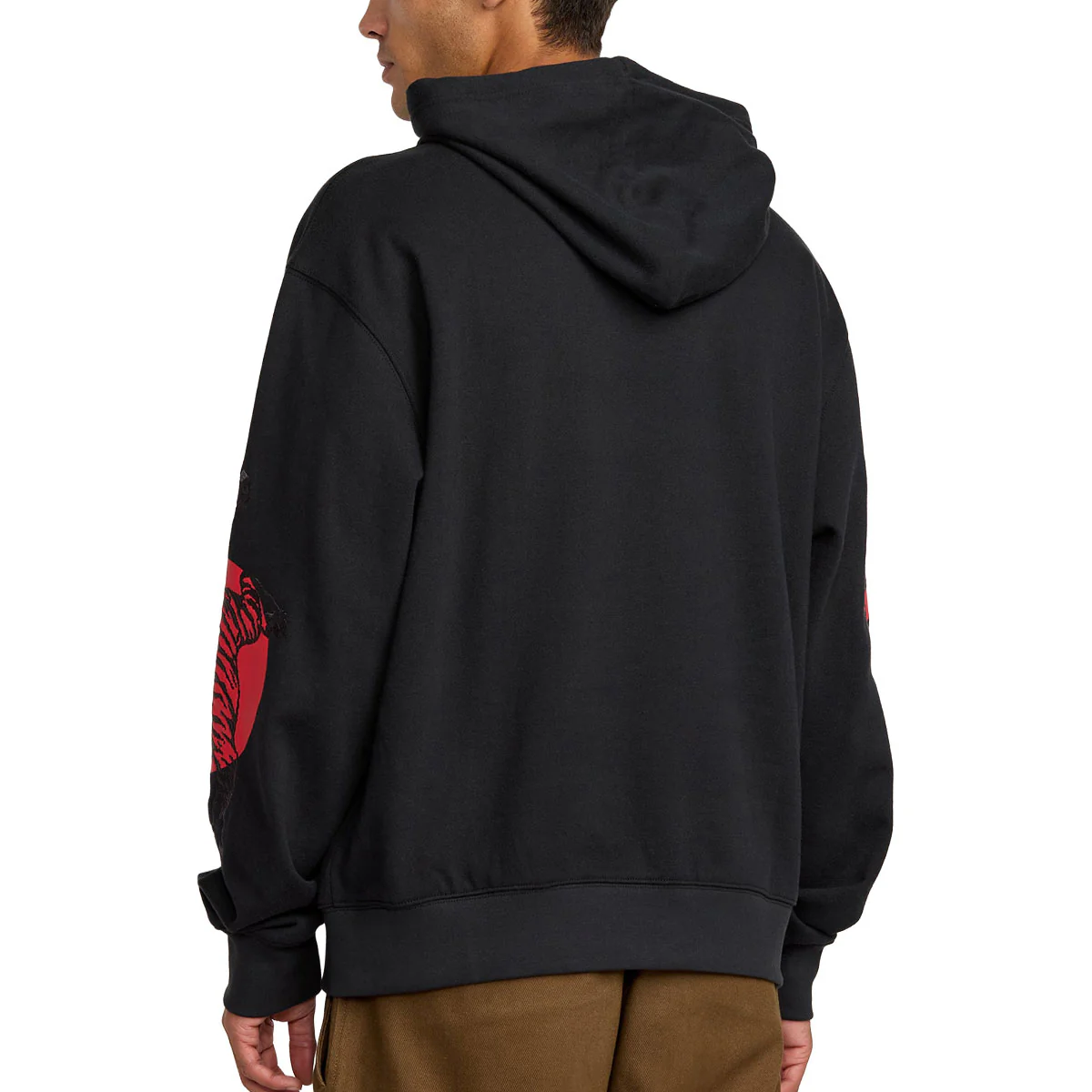 RVCA Tiger Sun Hoodie - RVCA Black - Image 2