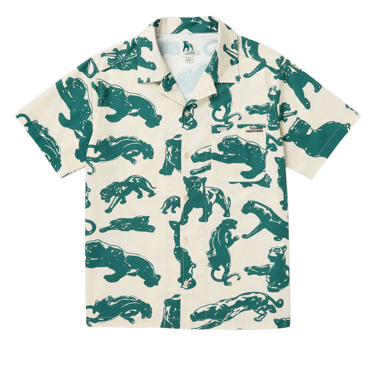 RVCA TJP All Over Shirt - Ceramic - Image 5