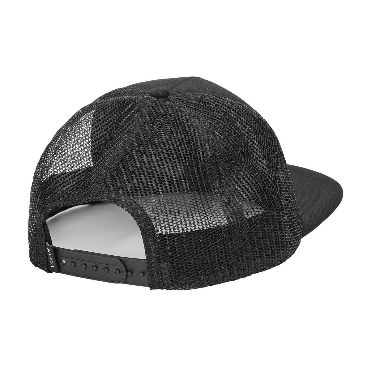 RVCA Tribal Spin Foamy Trucker Hat - Black - Image 2