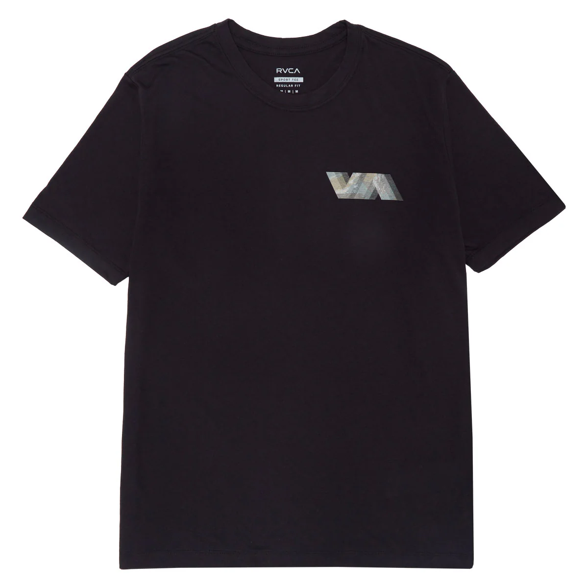 RVCA VA Blur Fill T-Shirt - Black - Image 2