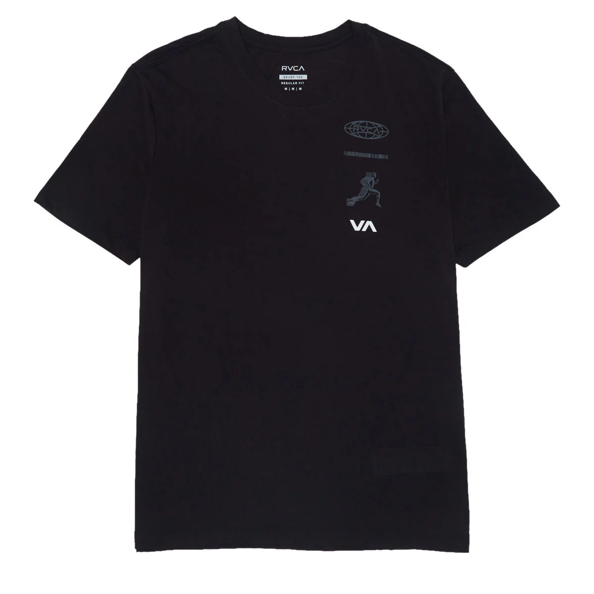 RVCA Va Wide Range T-Shirt - Black - Image 2