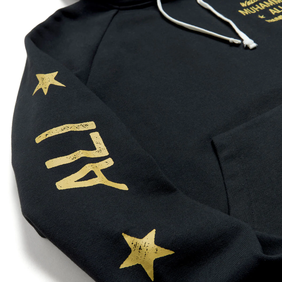 RVCA Va X Ali Rumble Hoodie - RVCA Black - Image 3