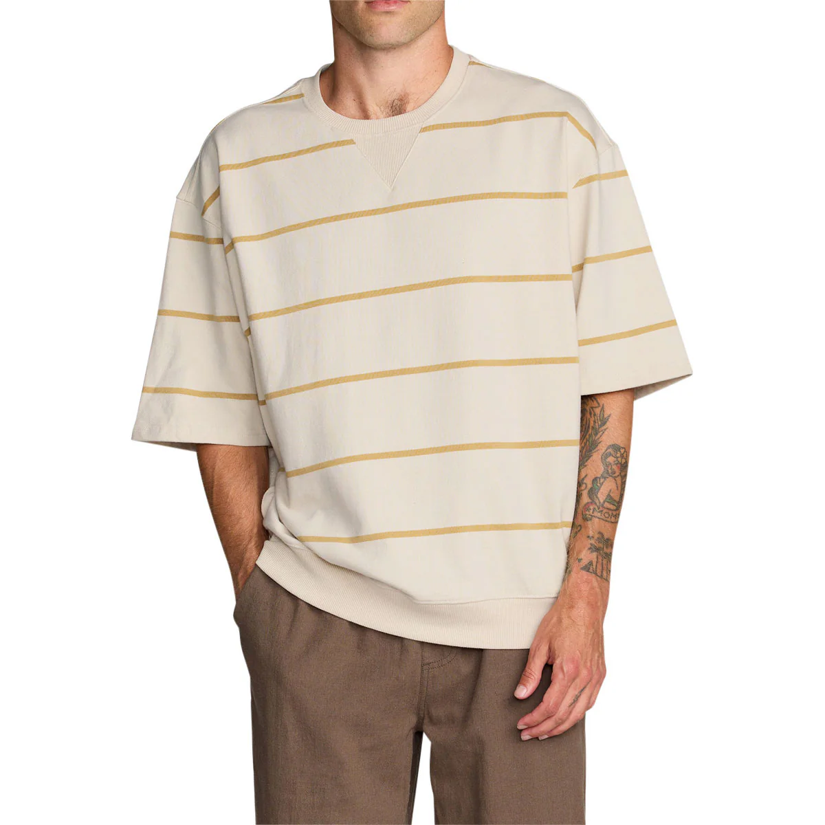 RVCA Vacancy T-Shirt - Ceramic - Image 2
