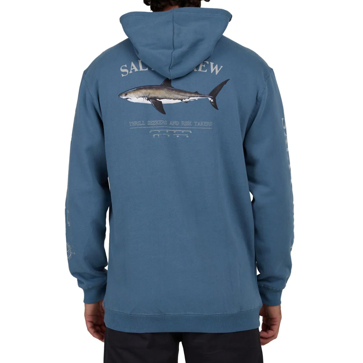 Salty Crew Bruce Hoodie - Slate - Image 2