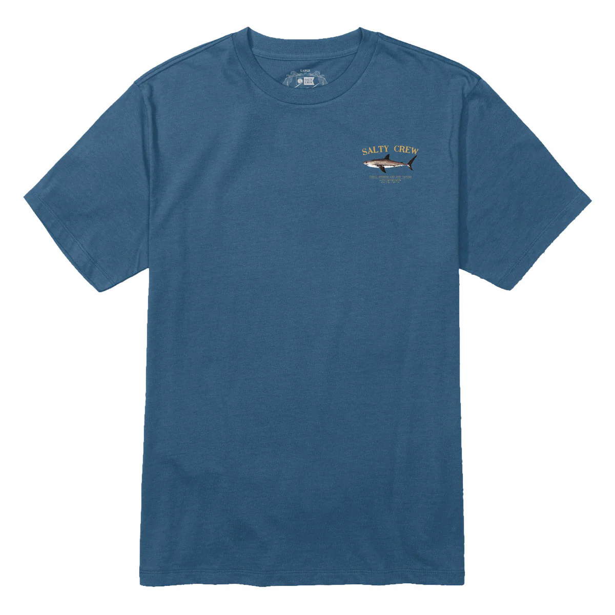 Salty Crew Bruce T-Shirt - Cast Blue - Image 2