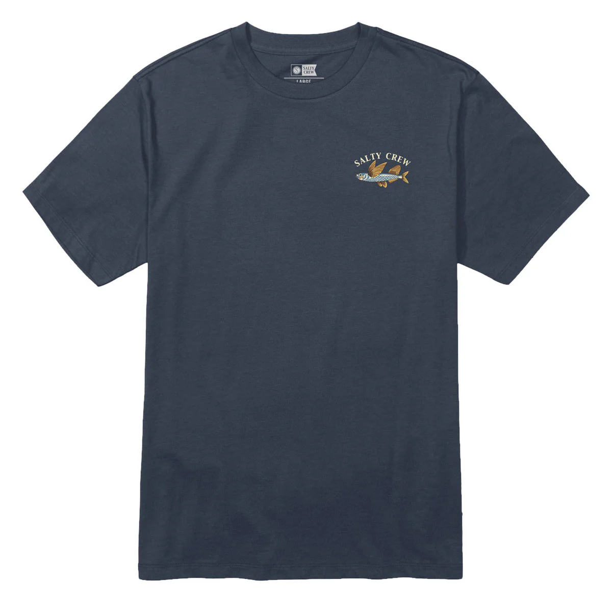 Salty Crew Fly Home T-Shirt - Navy - Image 2