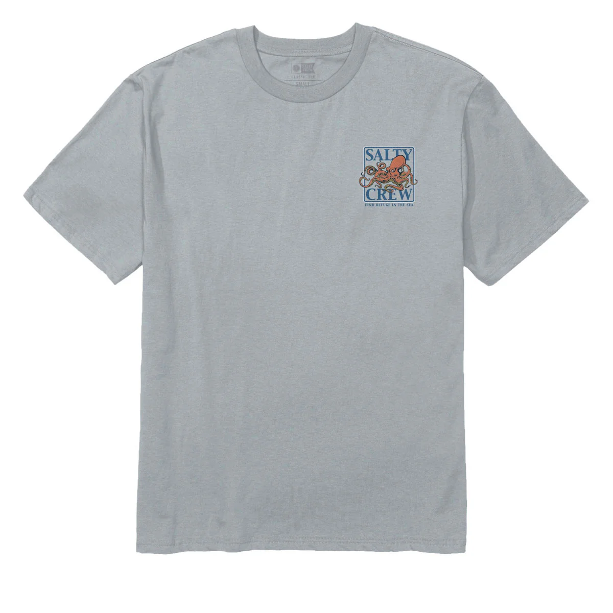 Salty Crew Ink Slinger Classic T-Shirt - Quarry - Image 2