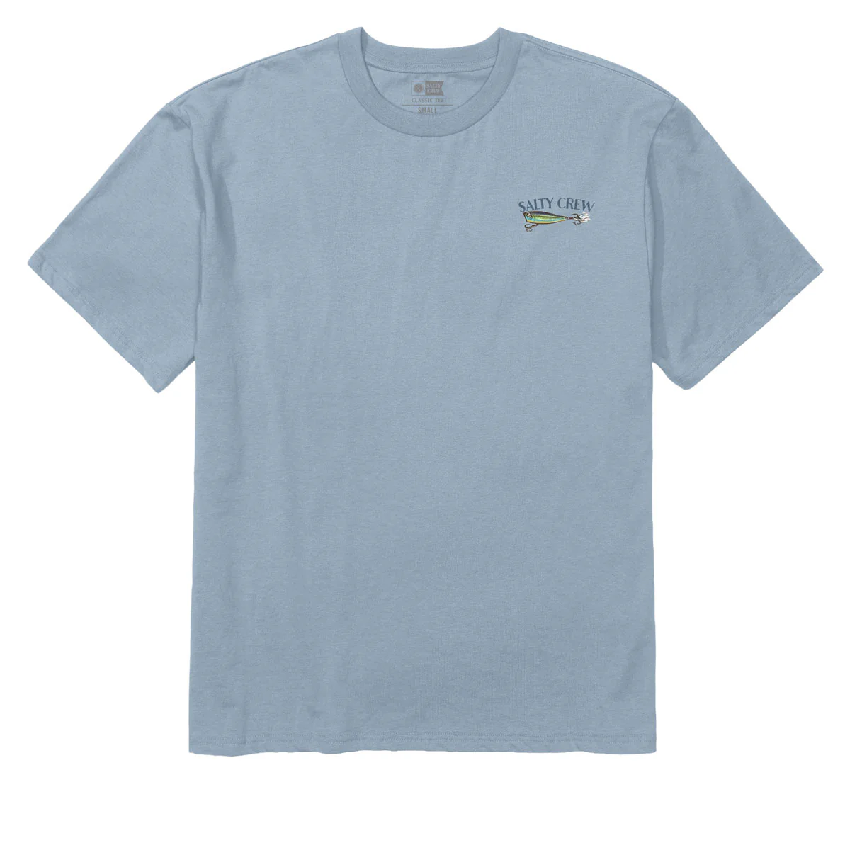 Salty Crew Lure Gear Classic T-Shirt - Blue Fog - Image 2