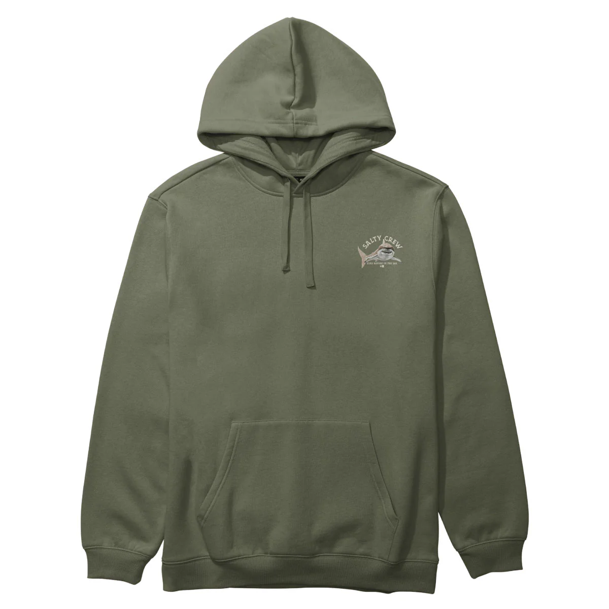 Salty Crew Lurking Hoodie - Dusty Olive - Image 2