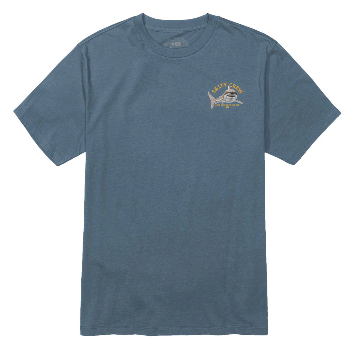 Salty Crew Lurking T-Shirt - Slate - Image 2