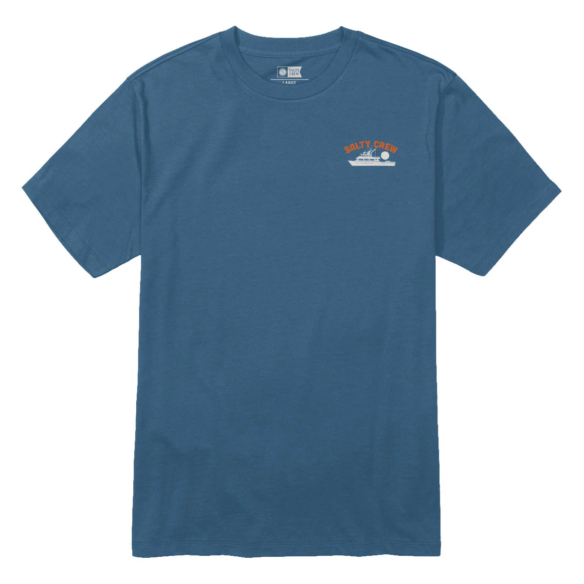 Salty Crew Overnight T-Shirt - Cast Blue - Image 2