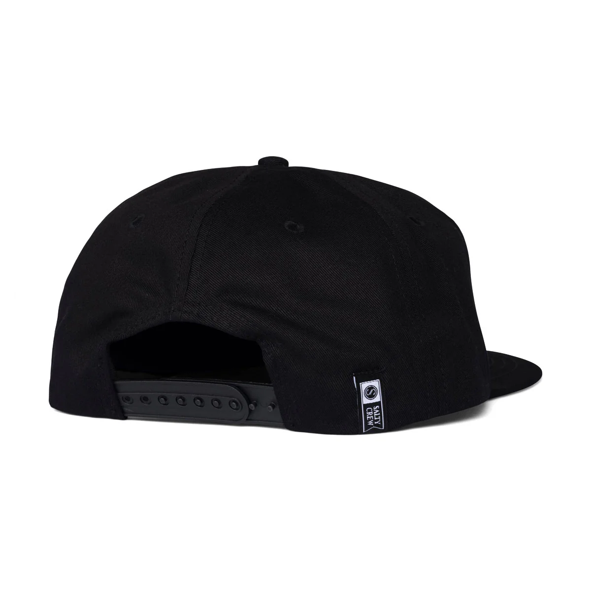 Salty Crew Seawater Snapback Hat - Black - Image 2