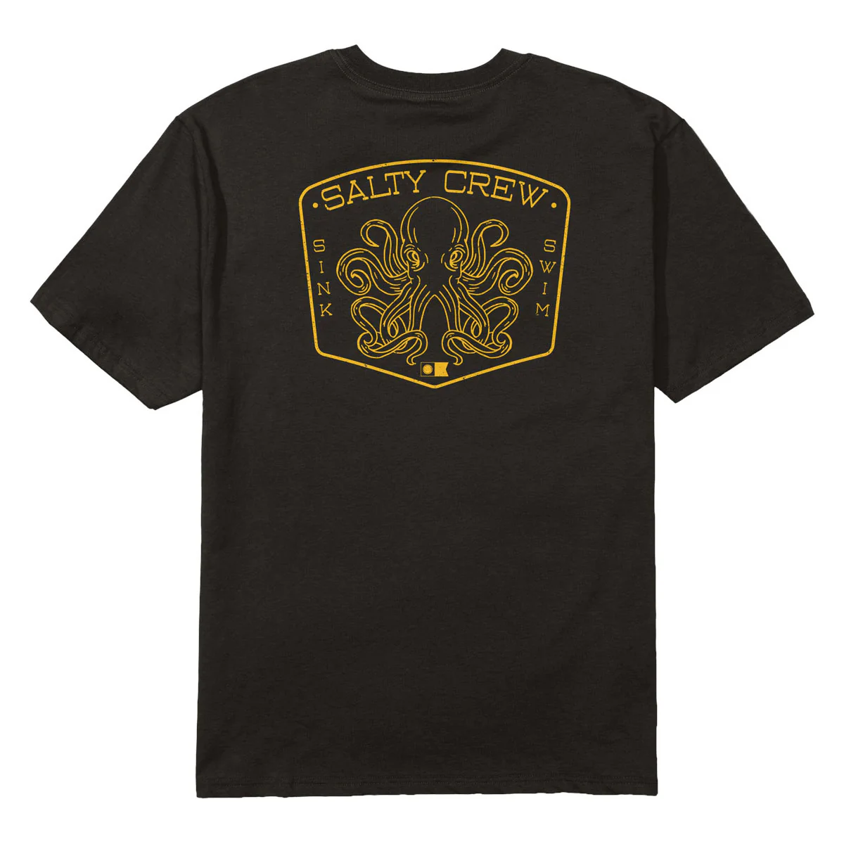 Salty Crew Tako Club Classic T-Shirt - Black