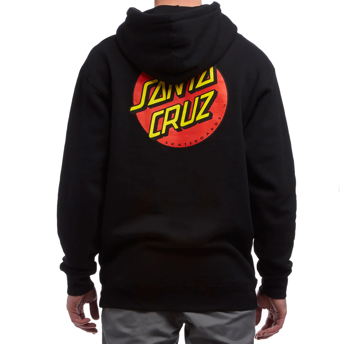 Santa Cruz Classic Dot Hoodie - Black - Image 2