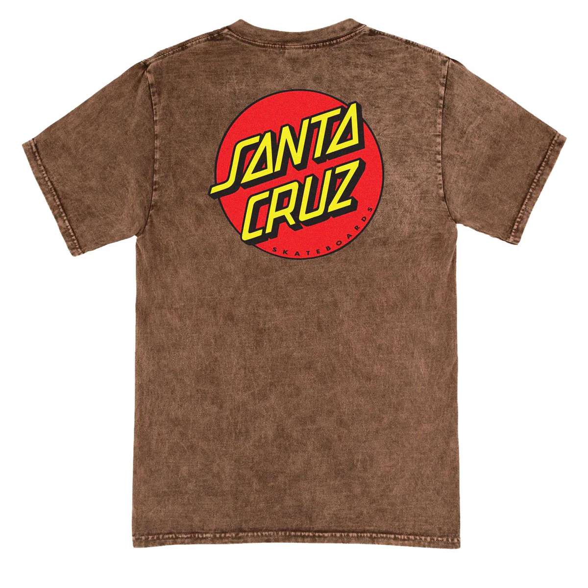 Santa Cruz Classic Dot T-Shirt - Mineral Mocha - Image 2