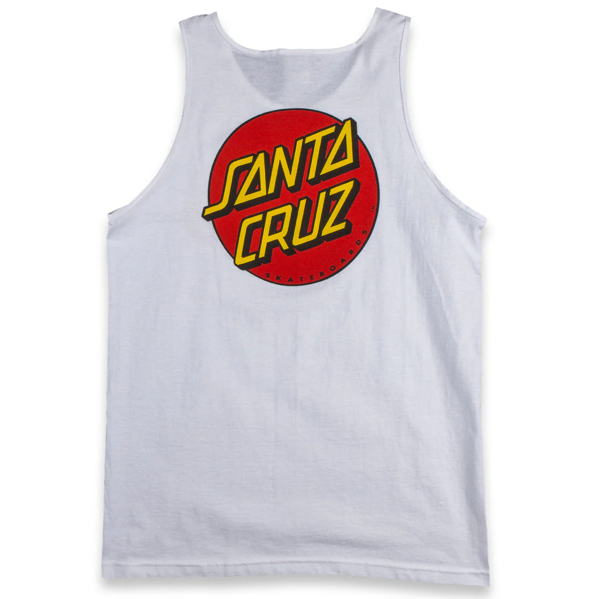 Santa Cruz Classic Dot Tank Top - White - Image 2