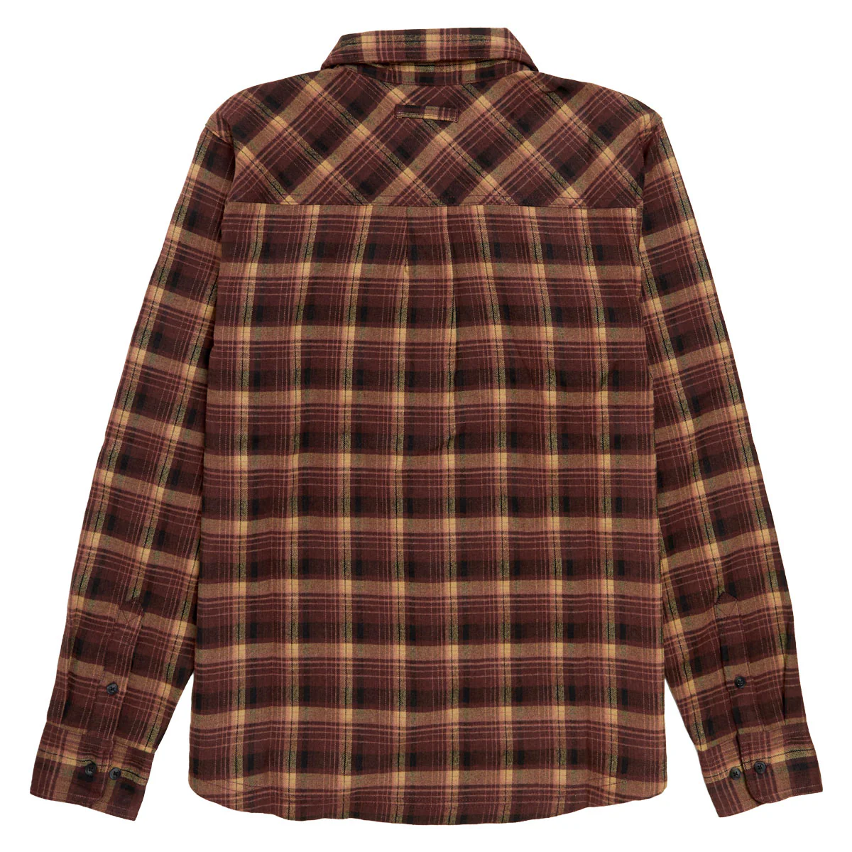 Santa Cruz Classic Long Sleeve Flannel Shirt - Red Plaid - Image 2