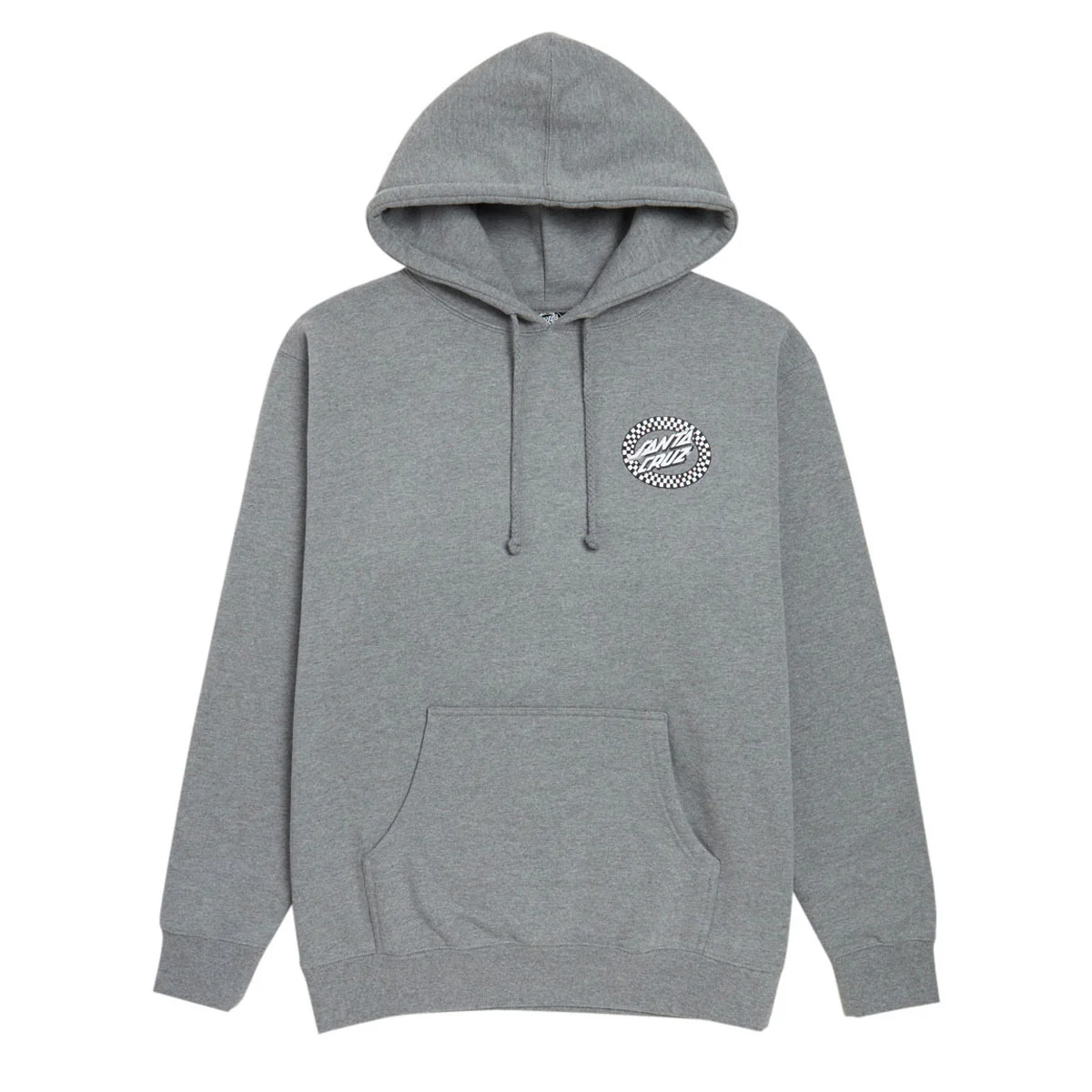 Santa Cruz Collage Oval Dot Hoodie - Gunmetal Heather - Image 2
