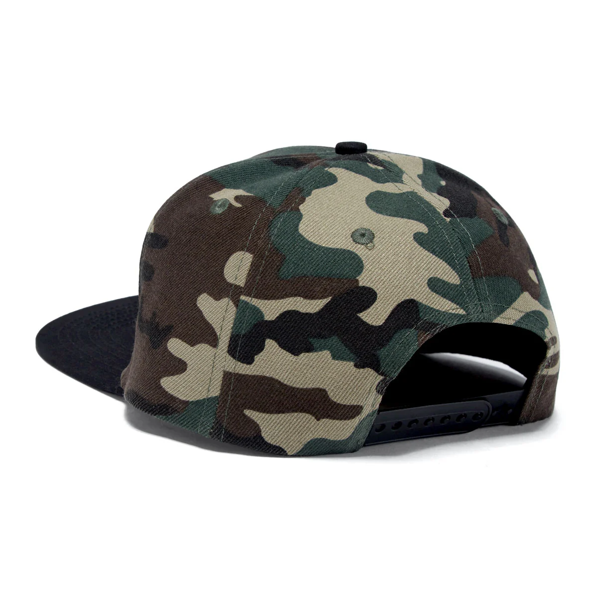 Santa Cruz Cruz Label Snapback Hat - Camo/Black - Image 2