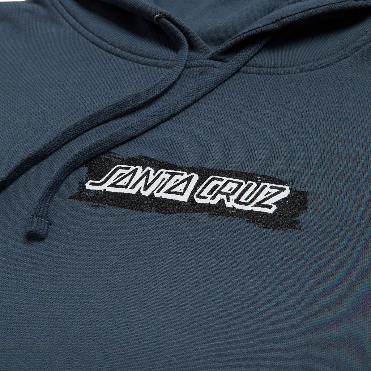 Santa Cruz Cut Strip Front Hoodie - Storm Blue - Image 2