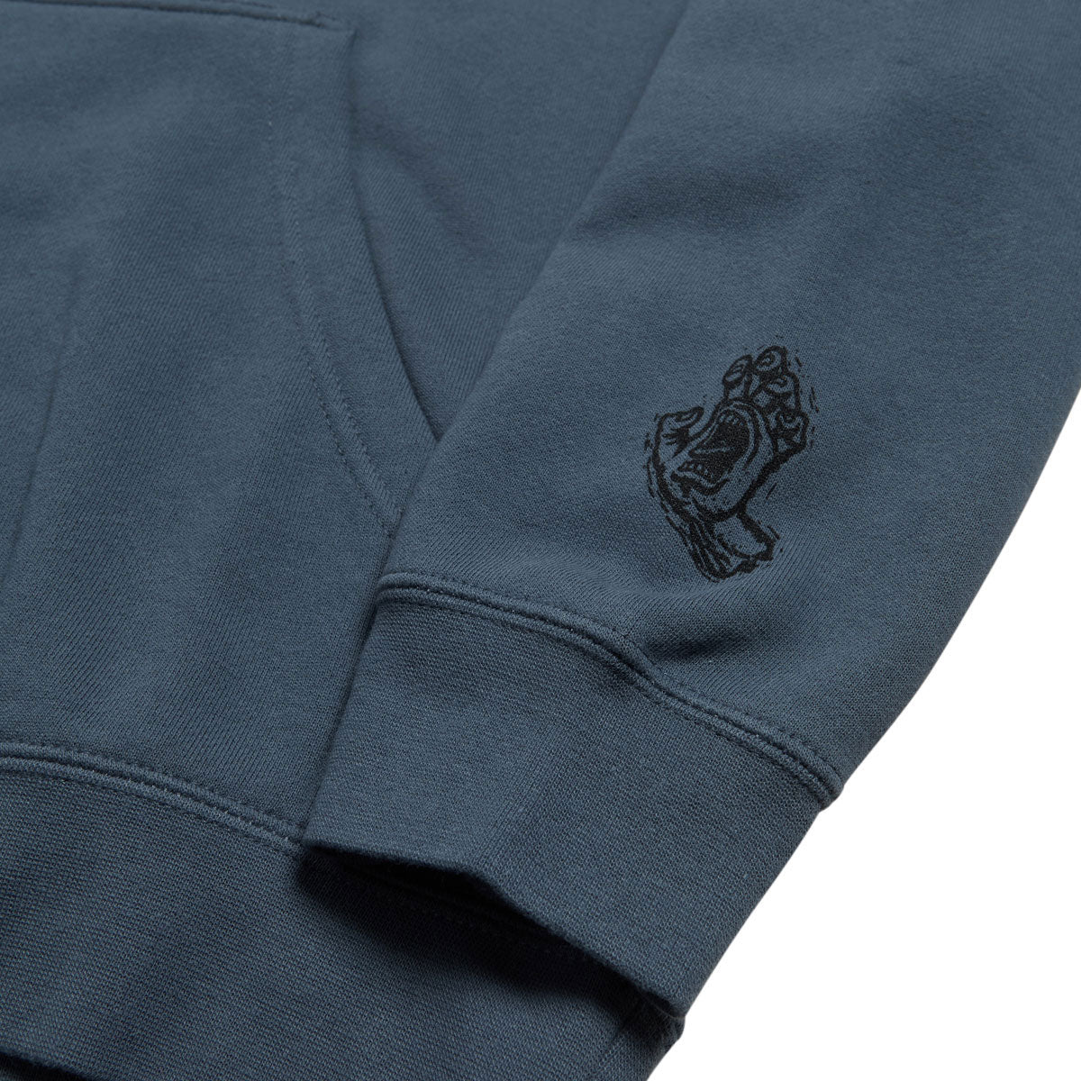 Santa Cruz Cut Strip Front Hoodie - Storm Blue - Image 3