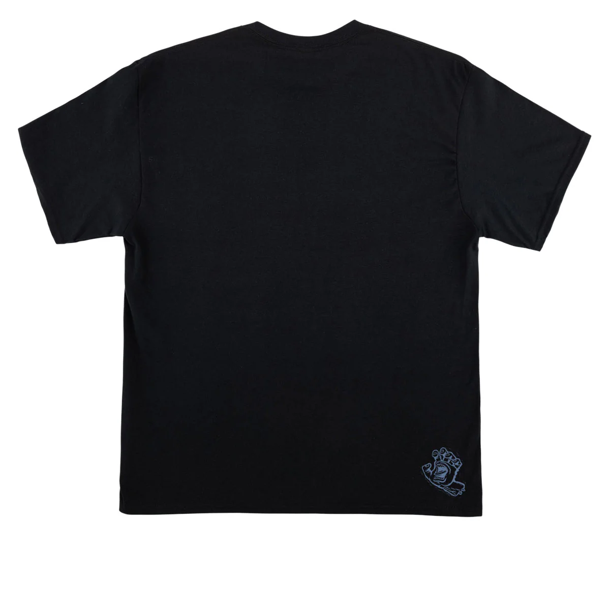 Santa Cruz Cut Strip Front T-Shirt - Black - Image 2