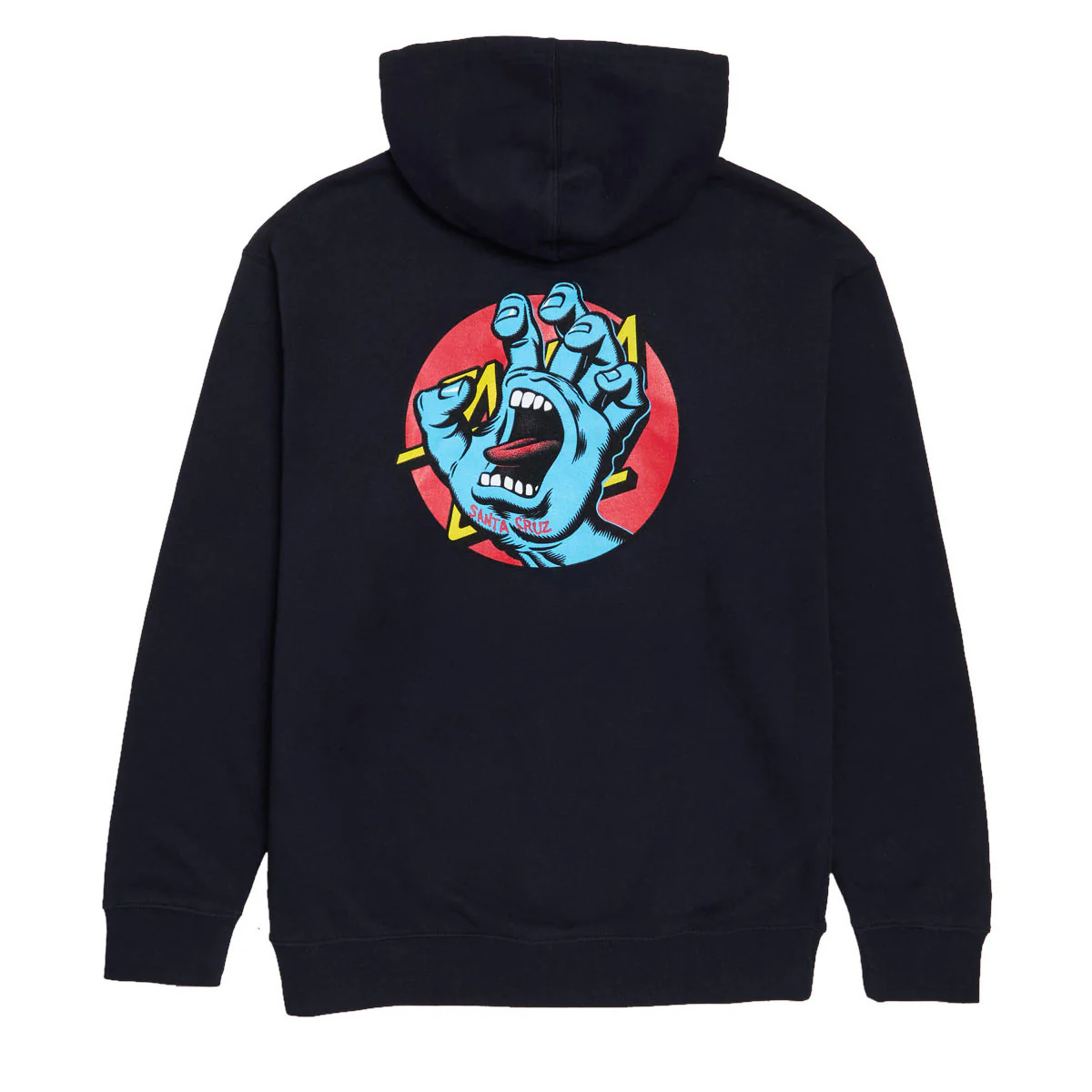 Santa Cruz Hand Dot Zip Up Hoodie - Navy - Image 2