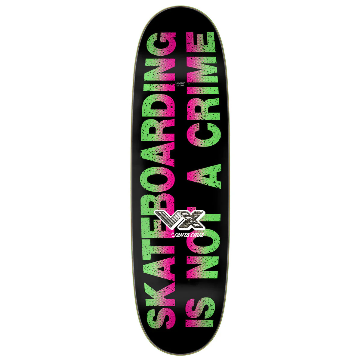 Santa Cruz Kendall Street Art Collage VX Skateboard Complete - 9.00" - Image 2