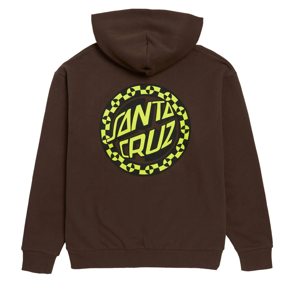 Santa Cruz Malba Crash Dot Hoodie - Brown - Image 2
