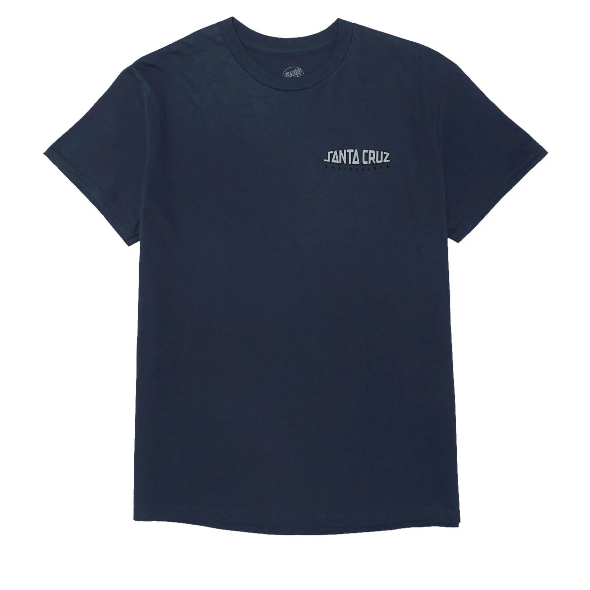 Santa Cruz Malba Crash Dot T-Shirt - Blue Dusk - Image 2