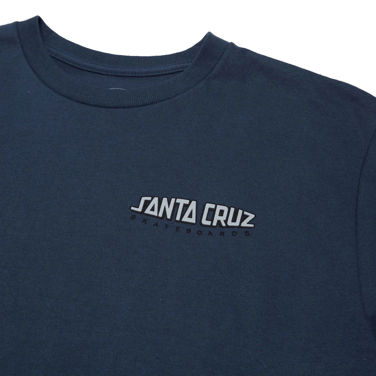 Santa Cruz Malba Crash Dot T-Shirt - Blue Dusk - Image 3