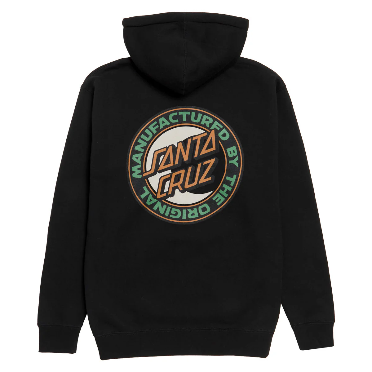 Santa Cruz MFG Moon Dot Zip Hoodie - Black - Image 2