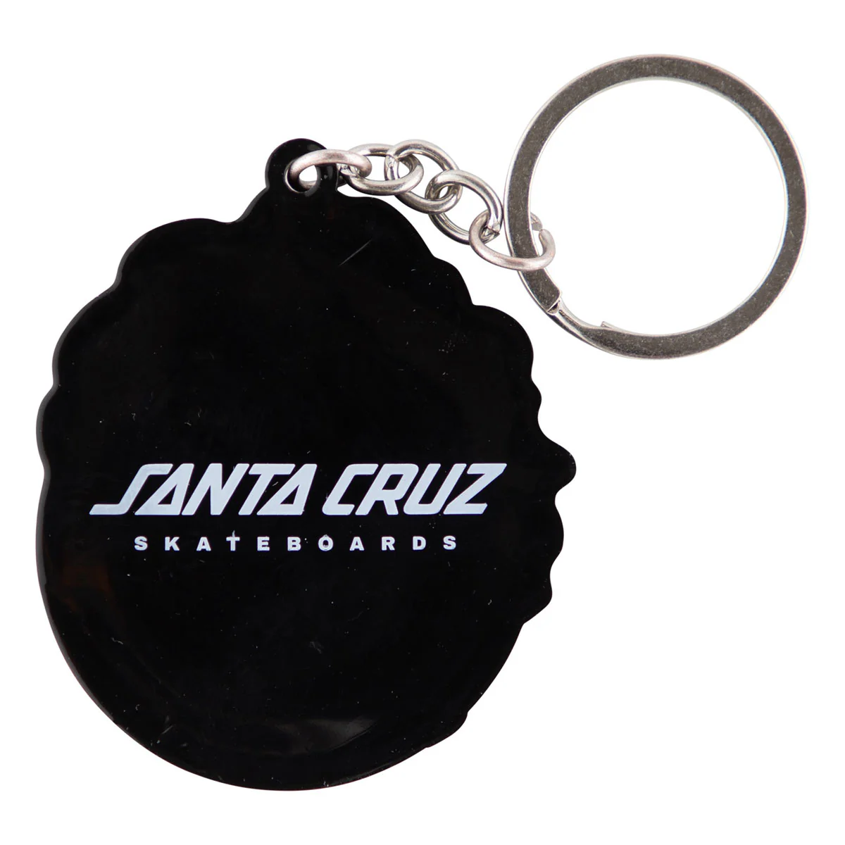 Santa Cruz Minimal Burnt Opus Keychain - Black/Orange - Image 2
