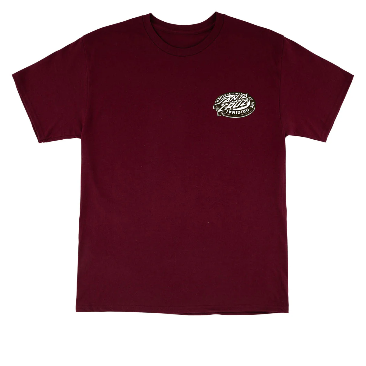 Santa Cruz Natas Sketch Panther T-Shirt - Maroon - Image 2