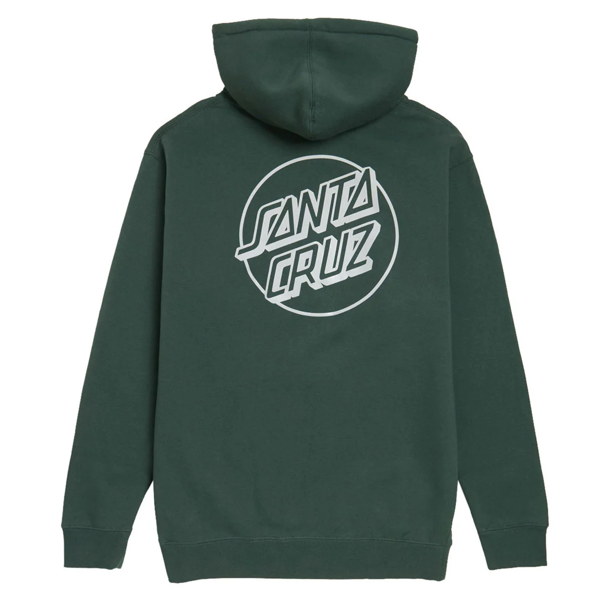 Santa Cruz Opus Dot Hoodie - Alpine Green/Grey - Image 2
