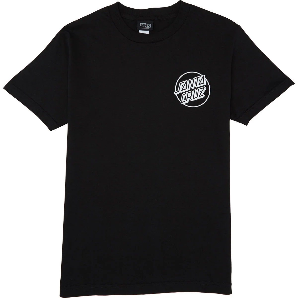 Santa Cruz Opus Dot T-Shirt - Black/White - Image 2